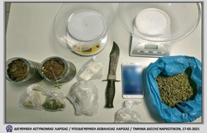 Συνελήφθη για ναρκωτικά και όπλα σε περιοχή των Φαρσάλων 